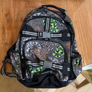 Pottery barn kids snake backpack